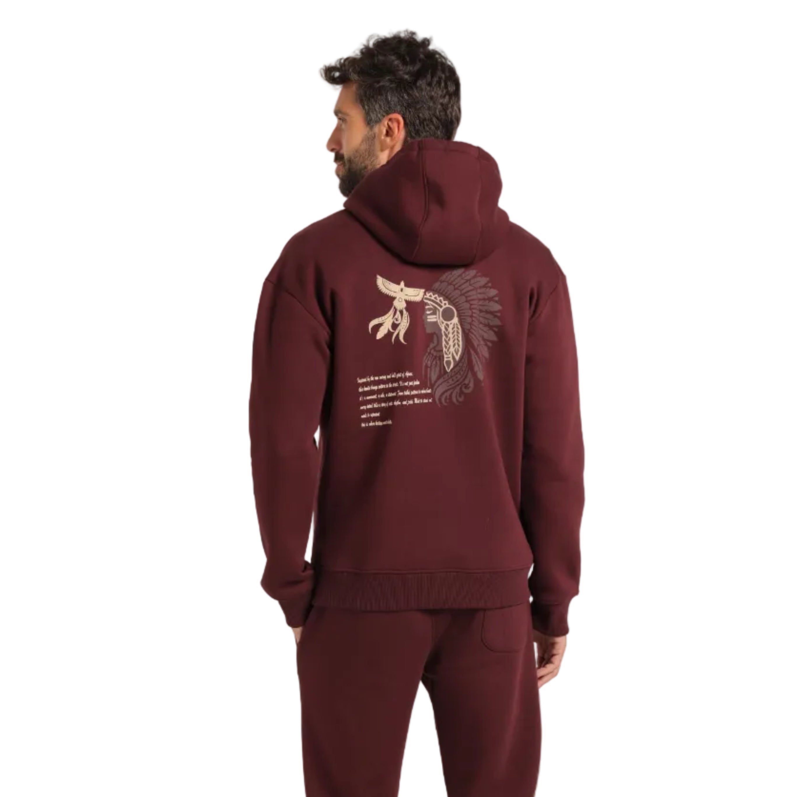 Men’s Padded Cotton Hoodie
