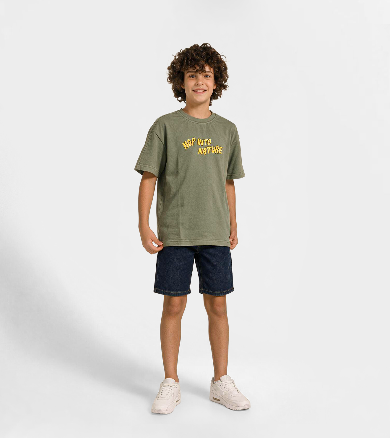 Boys’ Olive Green T-Shirt