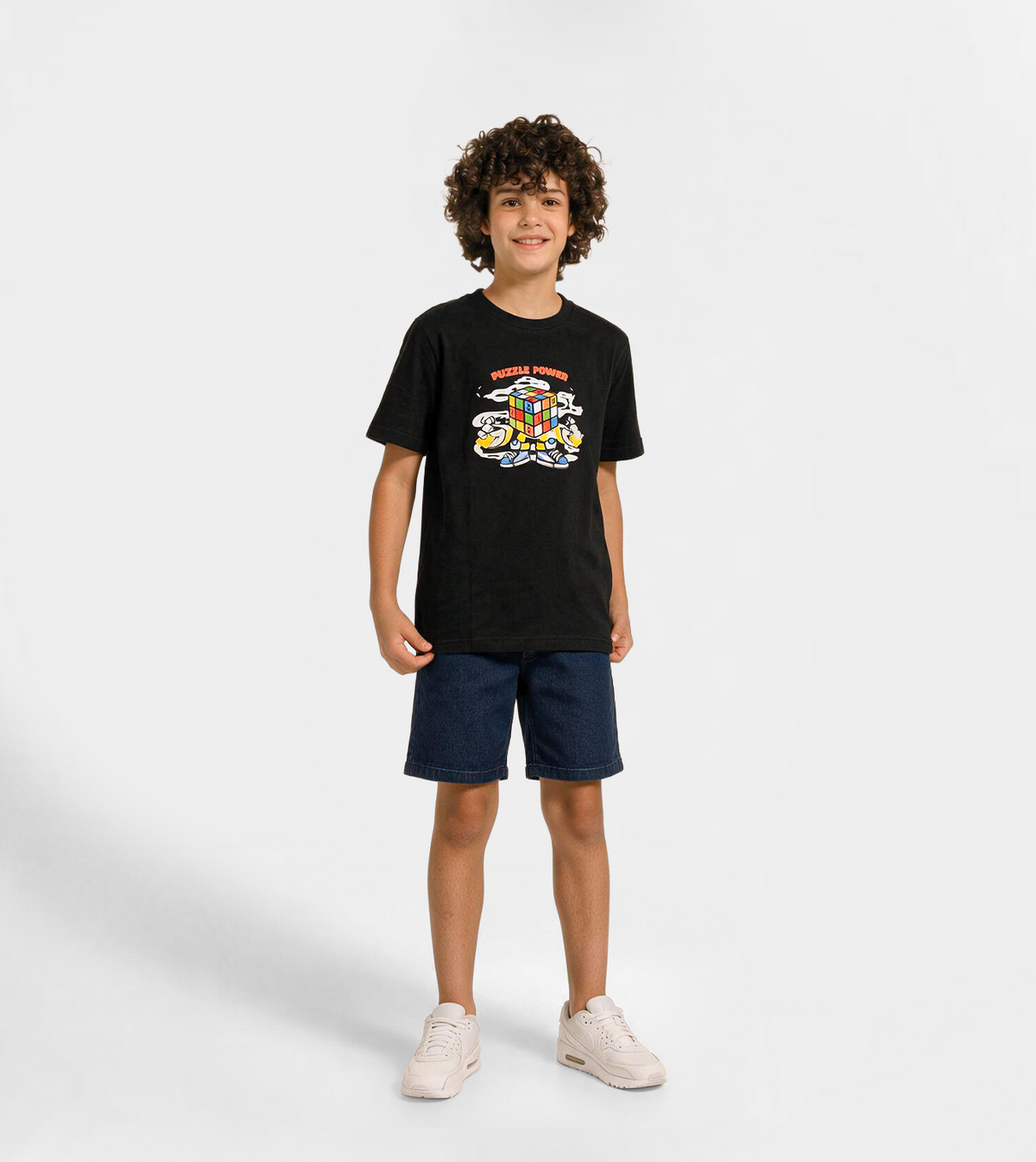 Boys’ Black Short-Sleeve T-Shirt