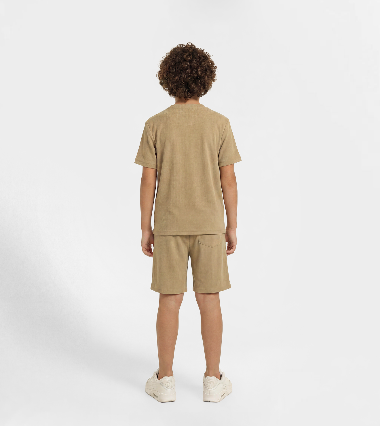 Boy Jacquard Short Set
