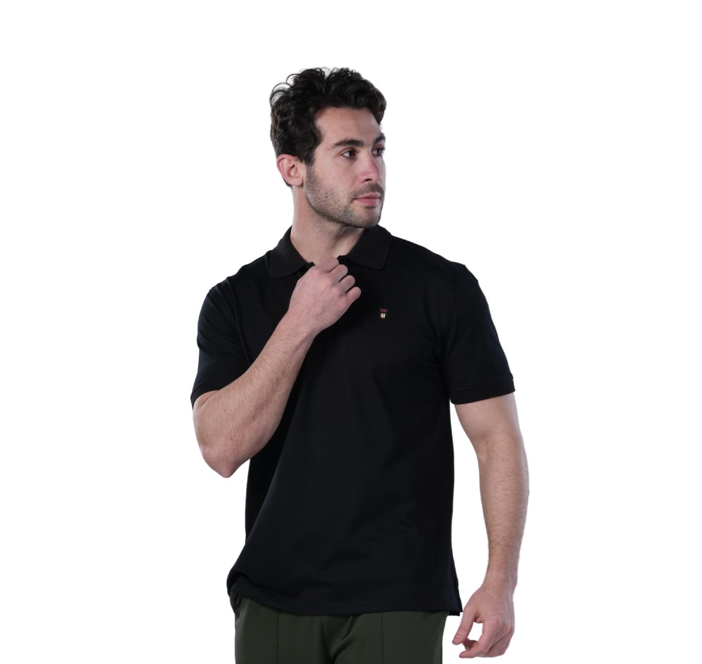 Classic Fit Polo Shirt - Black
