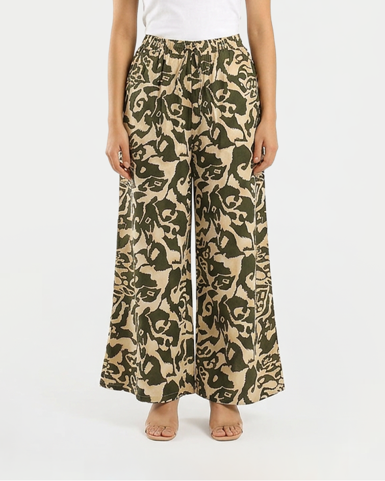 Women High-Rise Wide-Leg