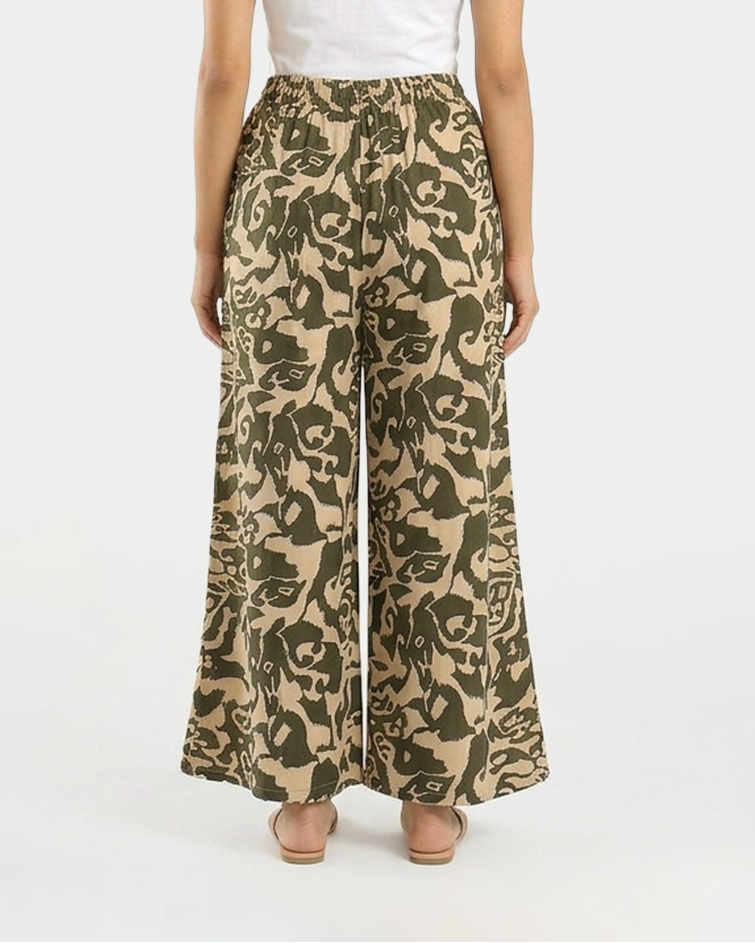Women High-Rise Wide-Leg