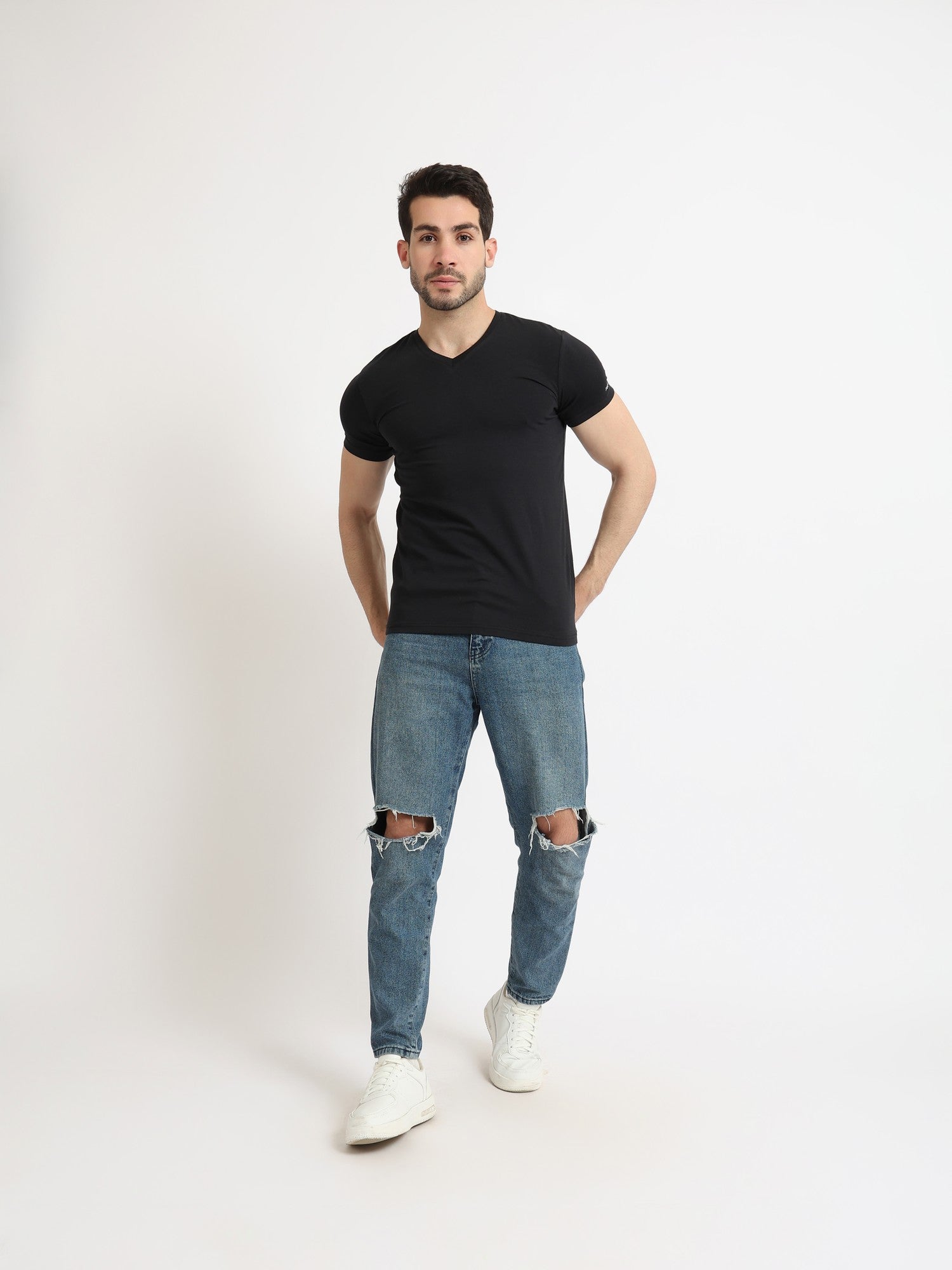 Short Sleeves Undershirt For Men Requral Fit
