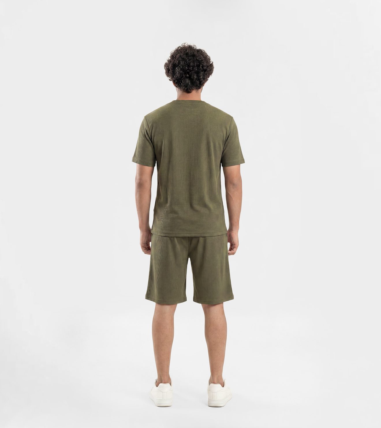 Men Jacquard Short Set