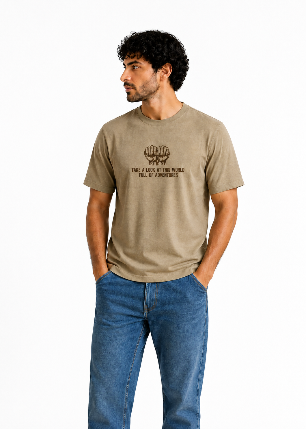 Men Casual Graphic T-Shirt