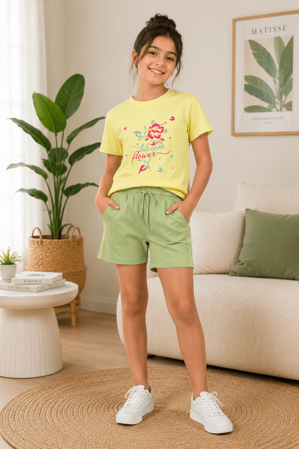 Girls' Summer Short Pajama – Milton Fabric