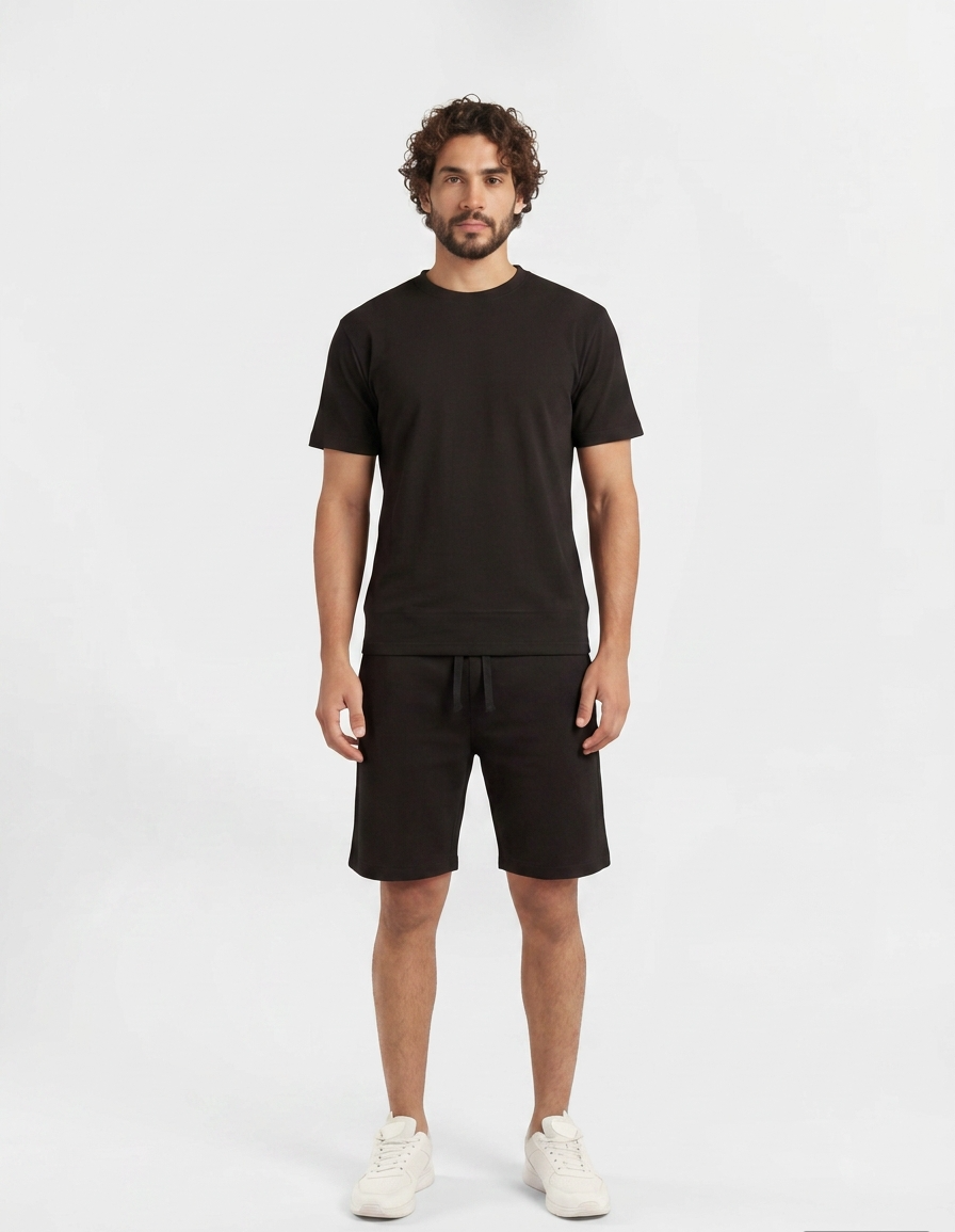 Men Premium Interlock Cotton Lounge Set