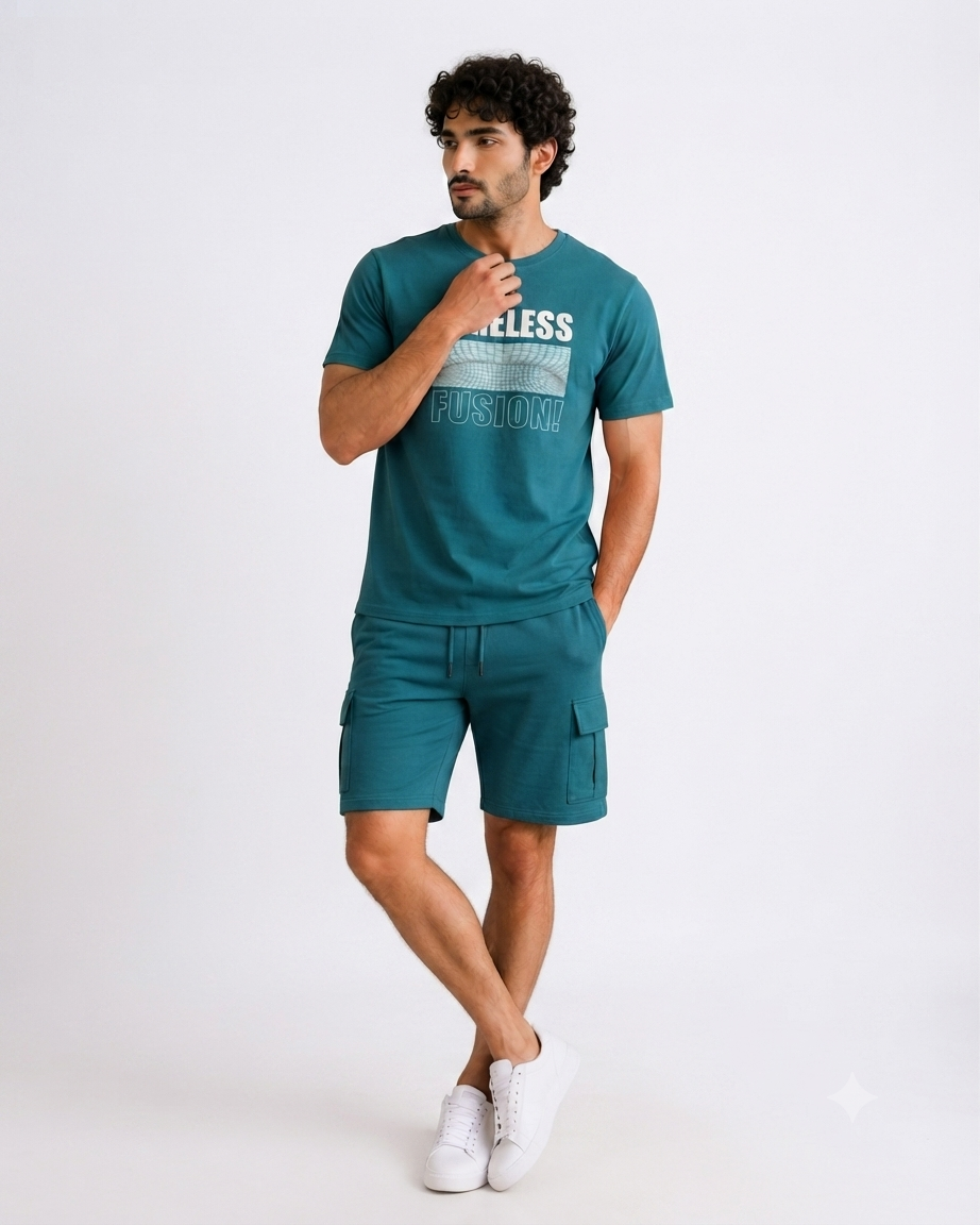 Men's 2-Piece Summer Loungewear Set