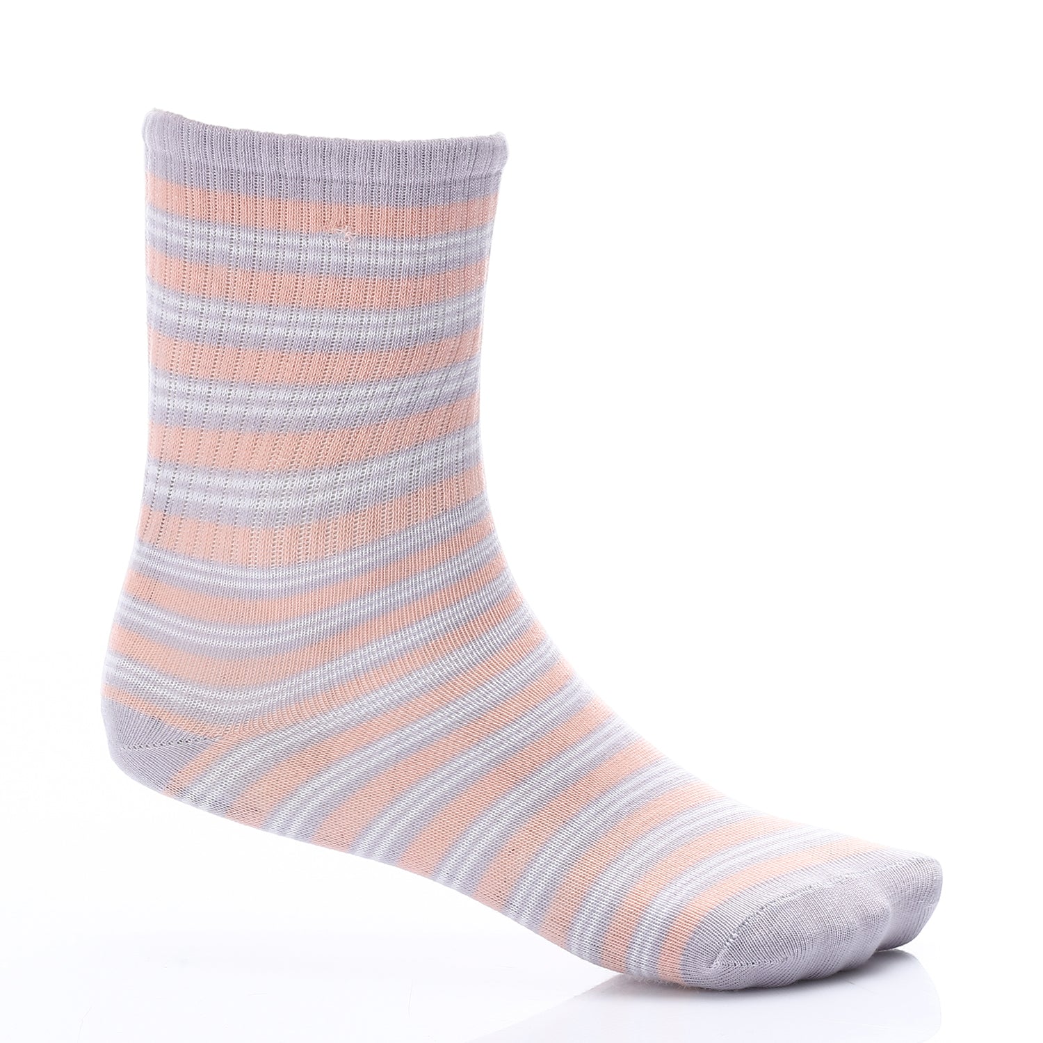 Premium Purple Ribbed Socks: Soft & Durable