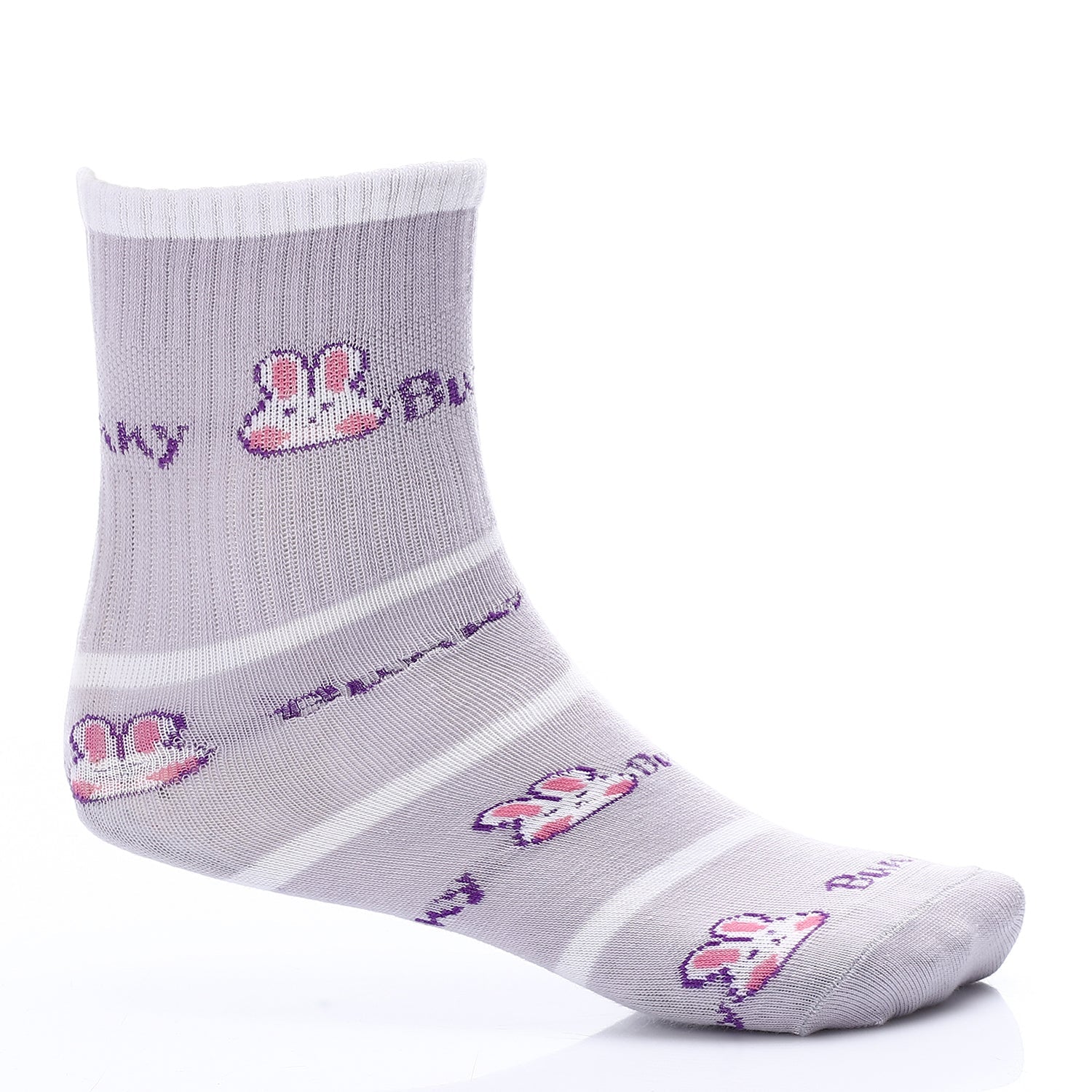 Socks For Girl - Simple, Elegant - Purple