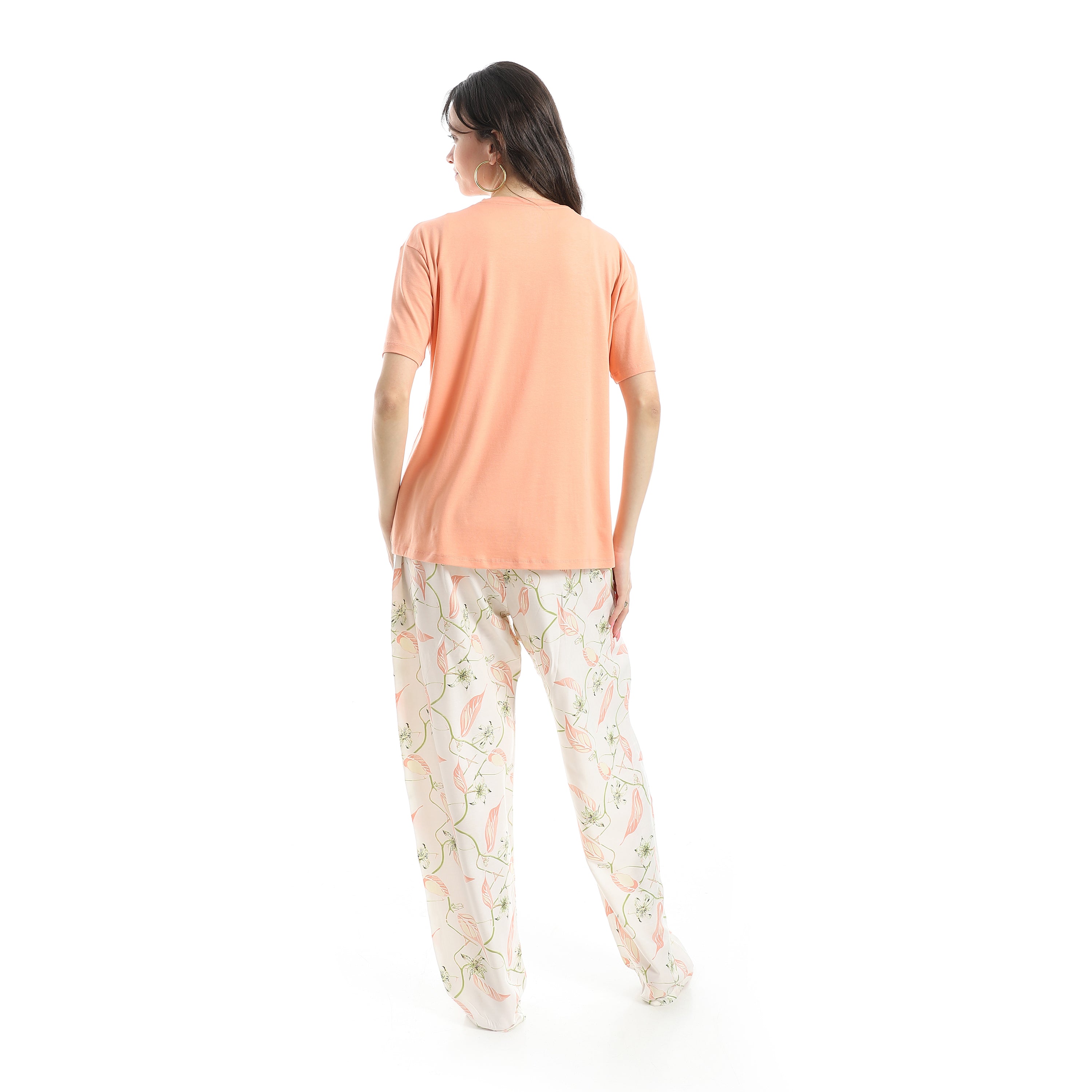 Women's Summer Pajama Floral Pants - Simon