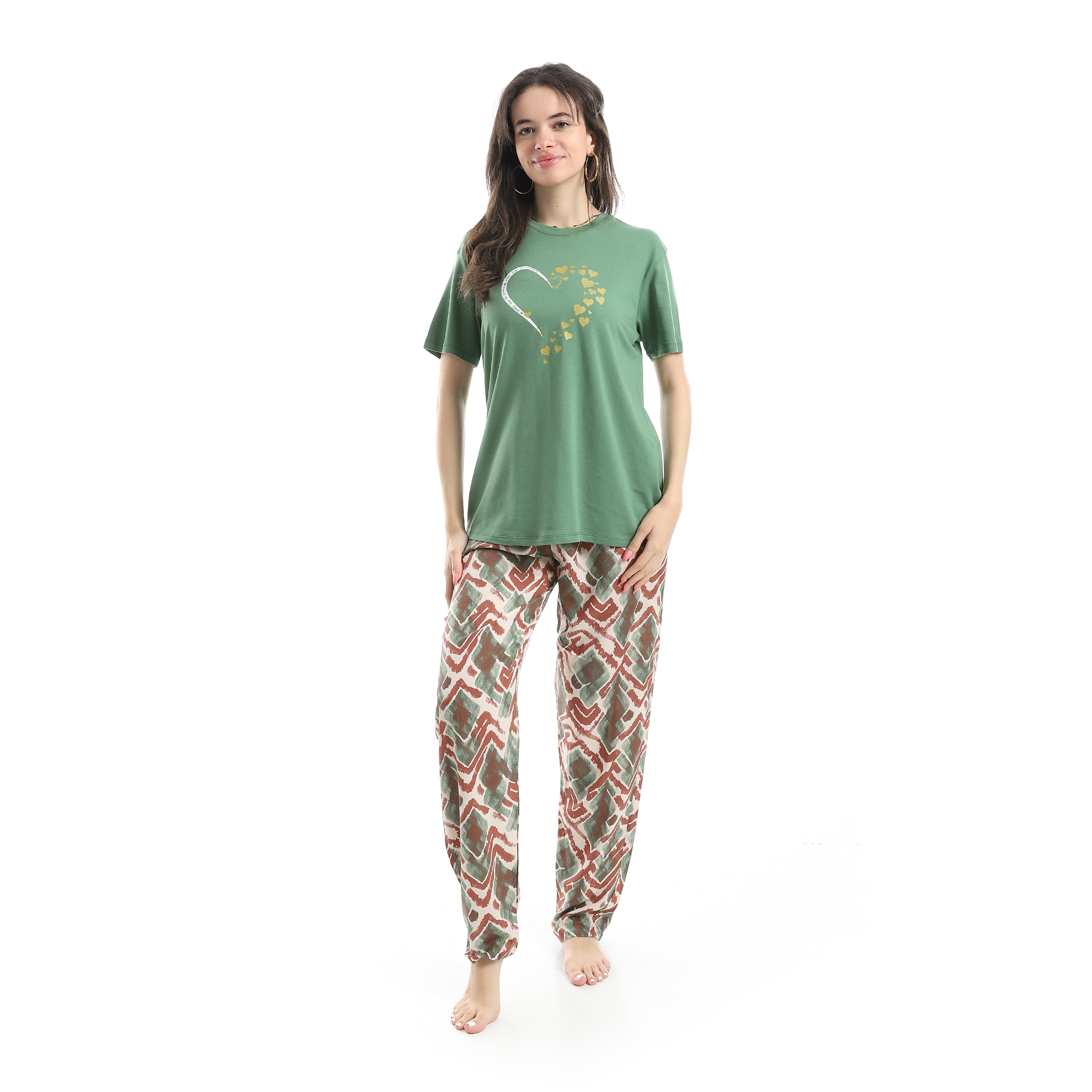 Women's Soft and Breathable Cotton Pajama Set