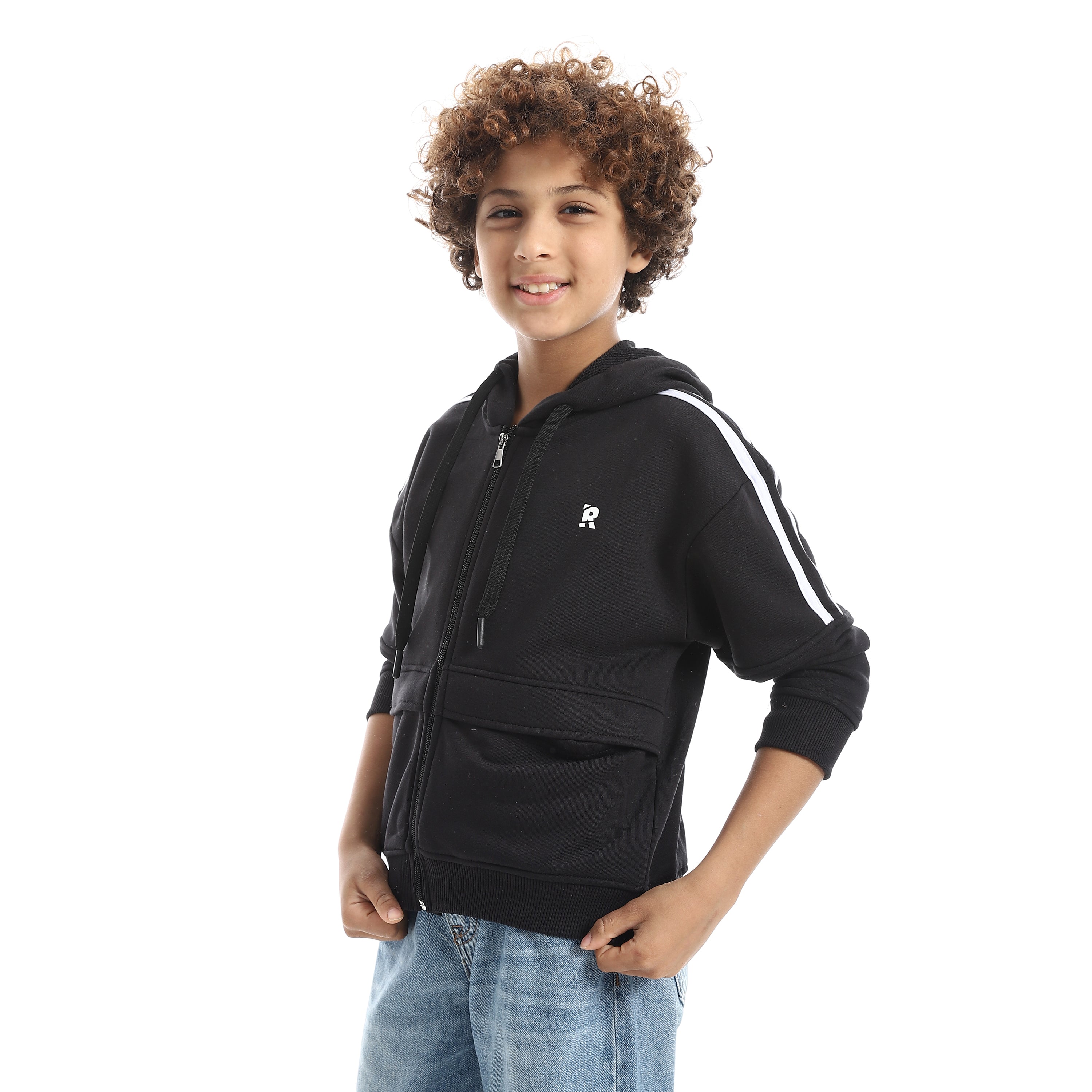 Boys' Urban Sport Zip-Up Sweatshirt