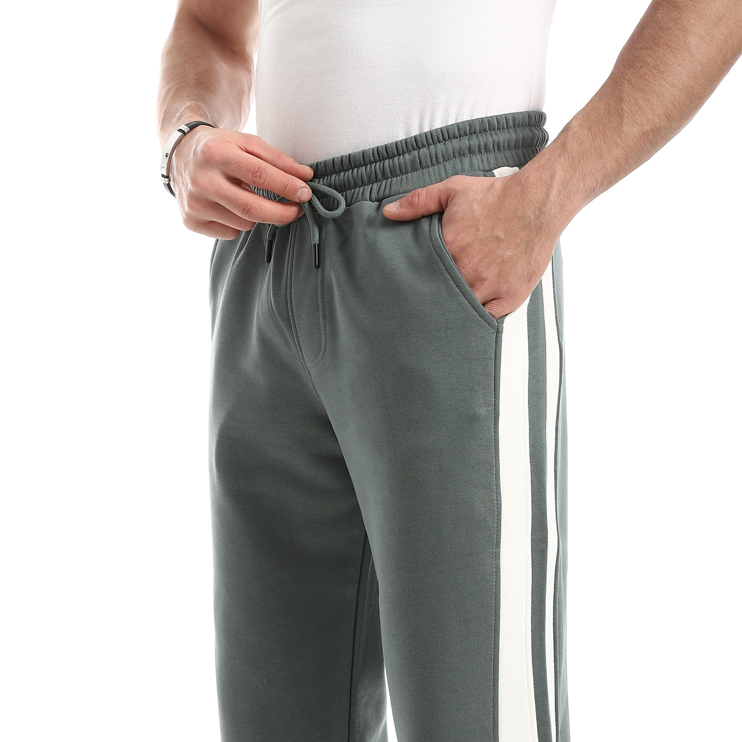 Men Performance Side-Stripe Joggers
