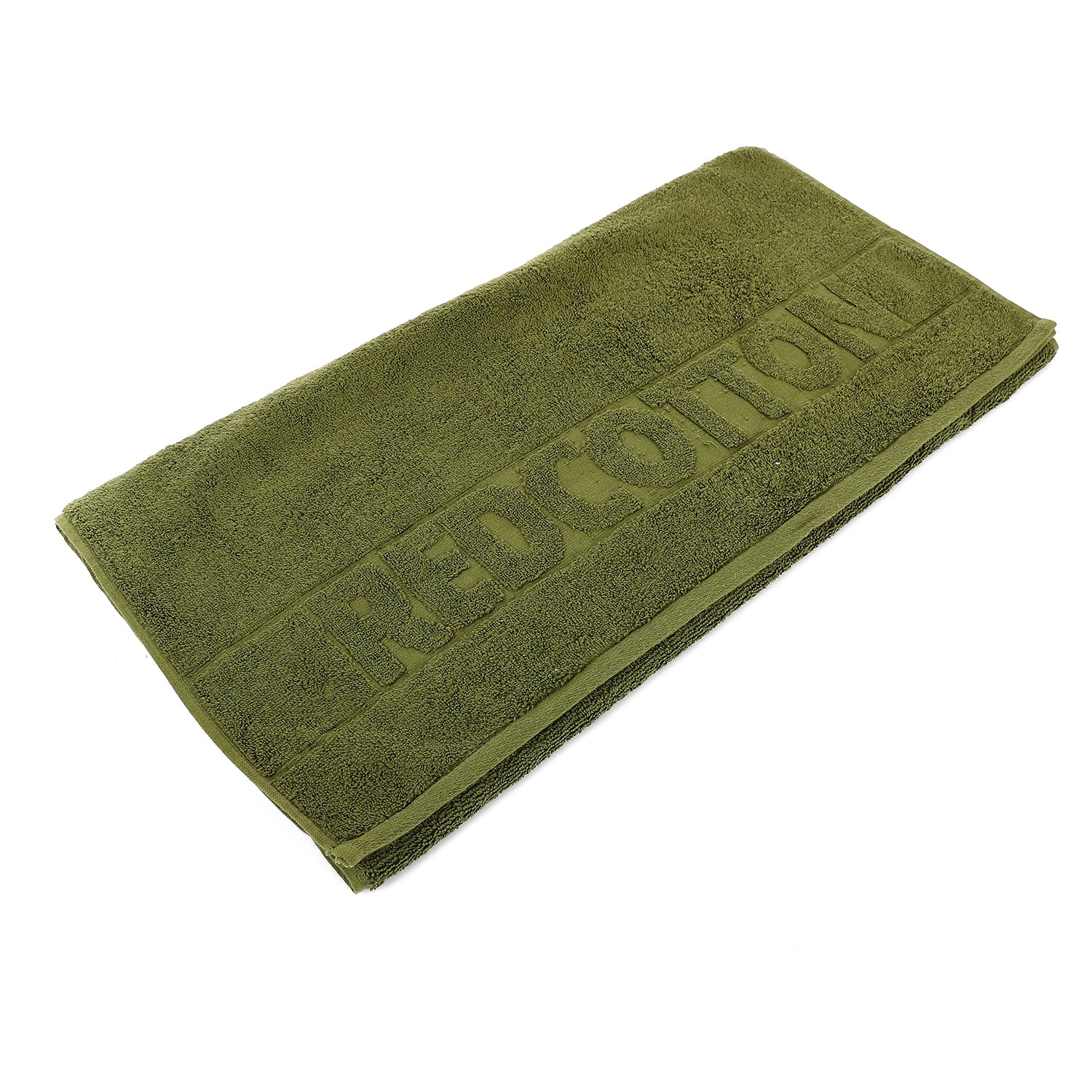 Soft Bashkir Cotton Towel Dark Green Size In 90*180 Cm