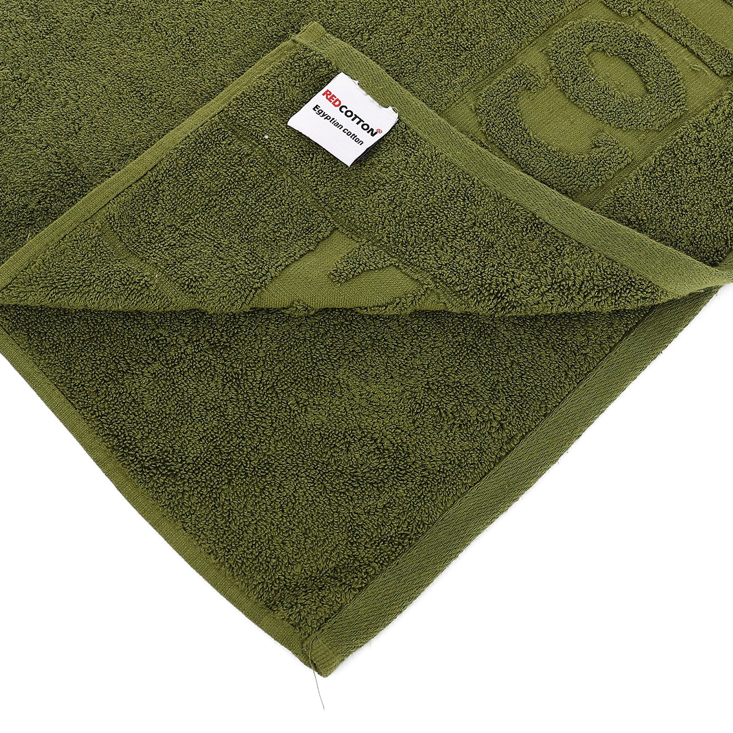 Soft Bashkir Cotton Towel Dark Green Size In 90*180 Cm