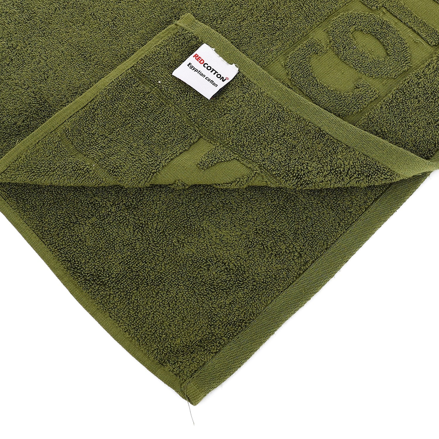 Soft Bashkir Cotton Towel Dark Green Size In 90*180 Cm