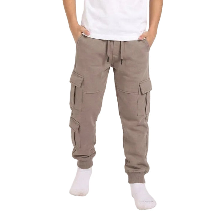 Boys' Multi-Pocket Cargo Joggers