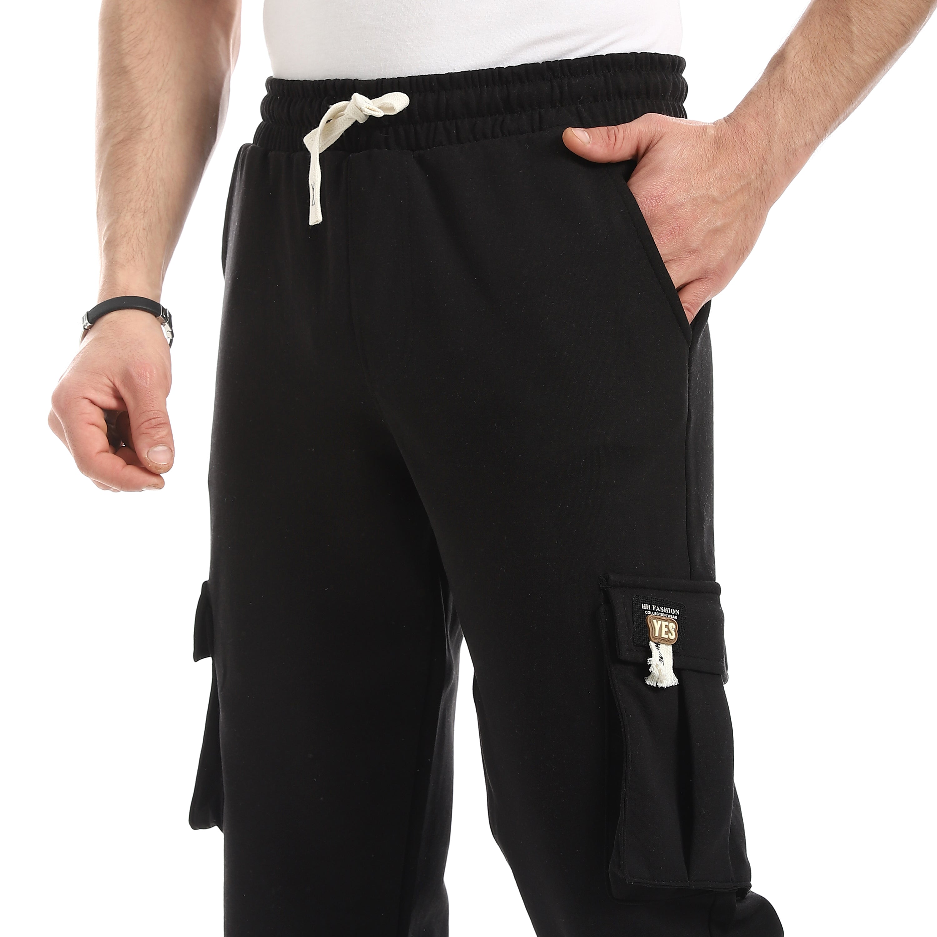 Men Essential Multi-Pocket Cargo Joggers