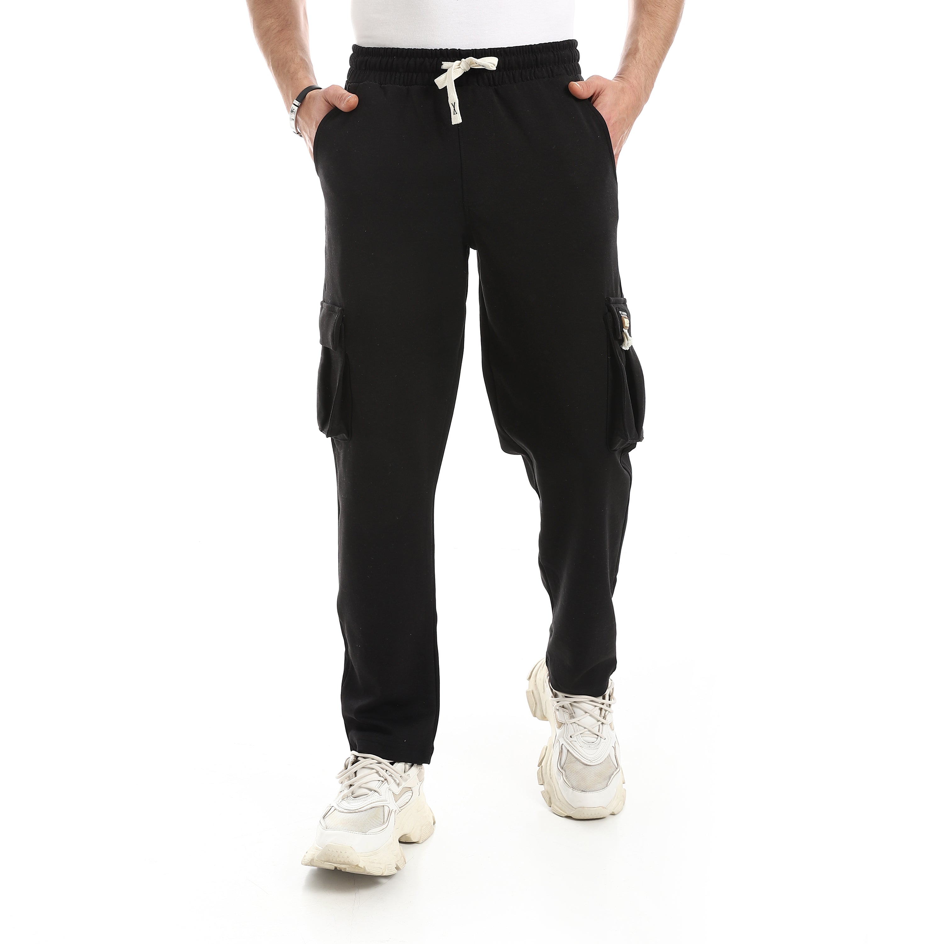 Men Essential Multi-Pocket Cargo Joggers