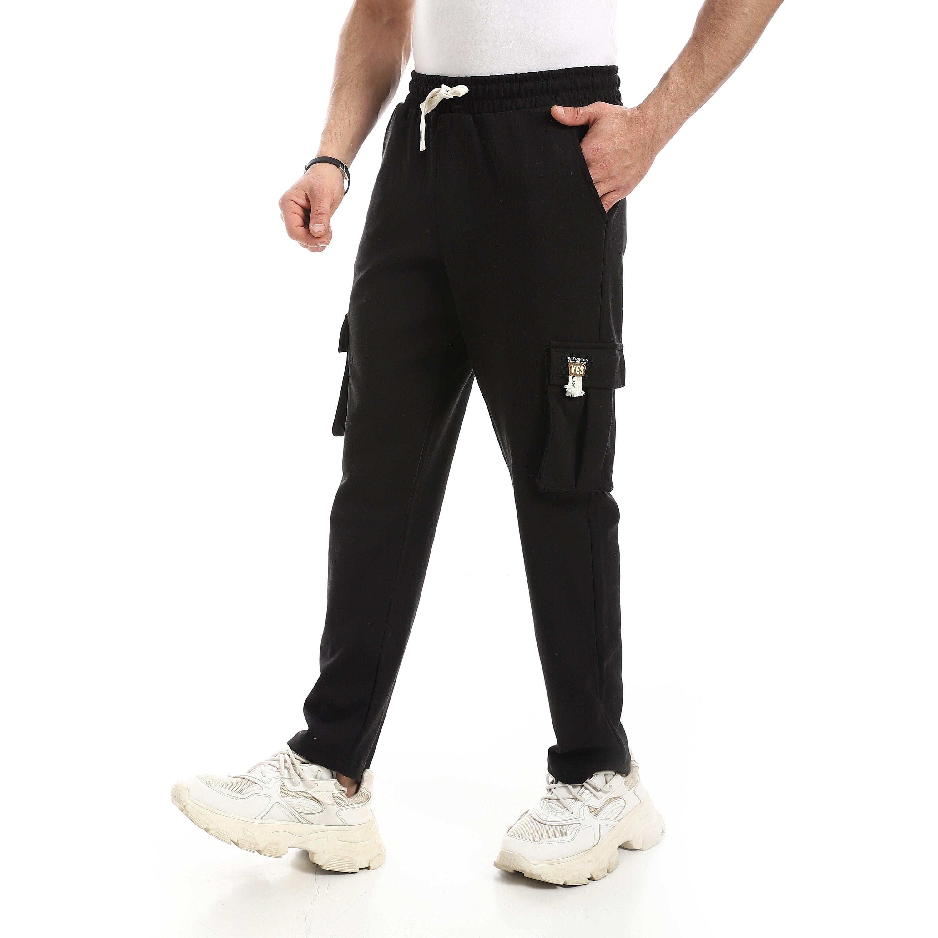 Men Essential Multi-Pocket Cargo Joggers