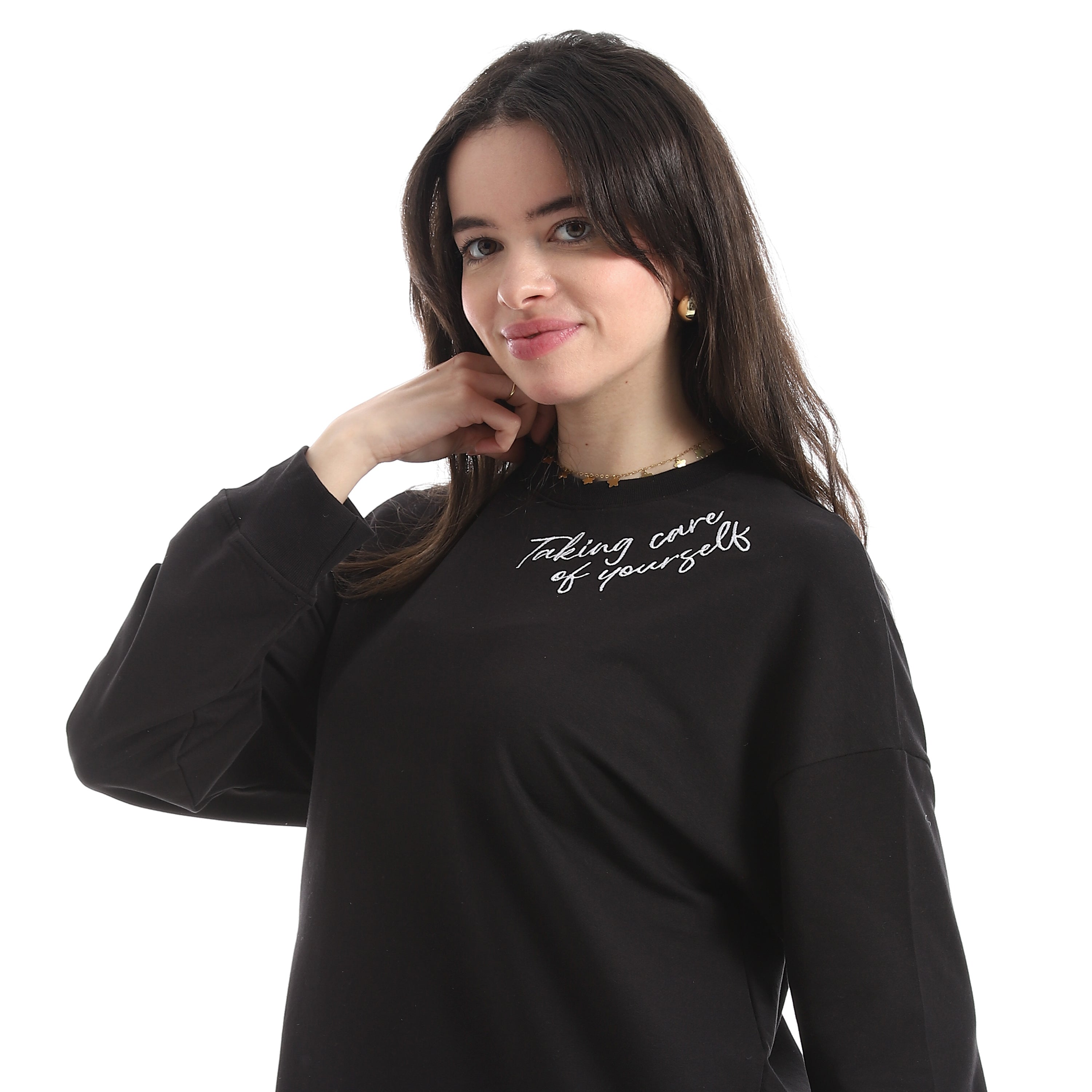 Women’s Essential Oversized Sweatshirt & Wide-Leg Pants Set