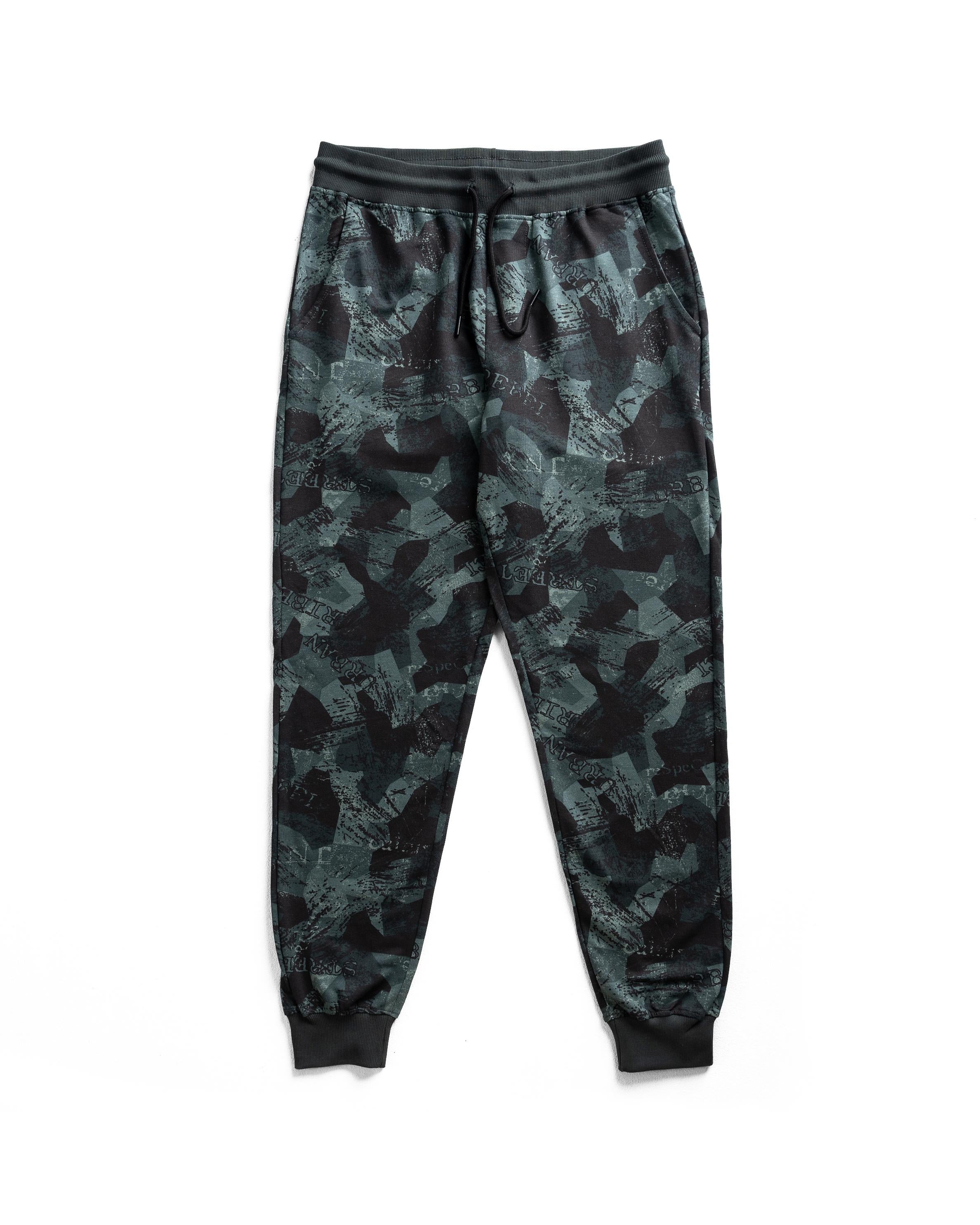 Tie Die Trousers Red Cotton