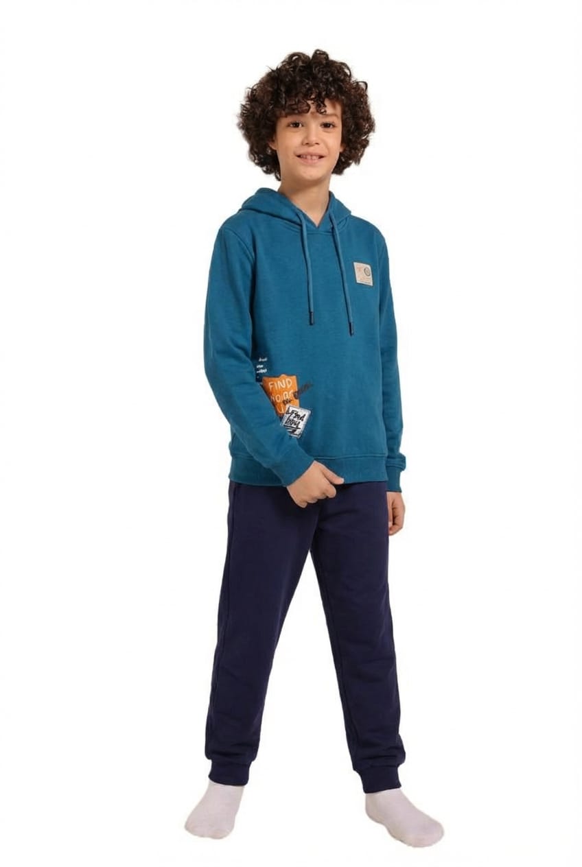 Boy Hoodie and Jogger Tracksuit