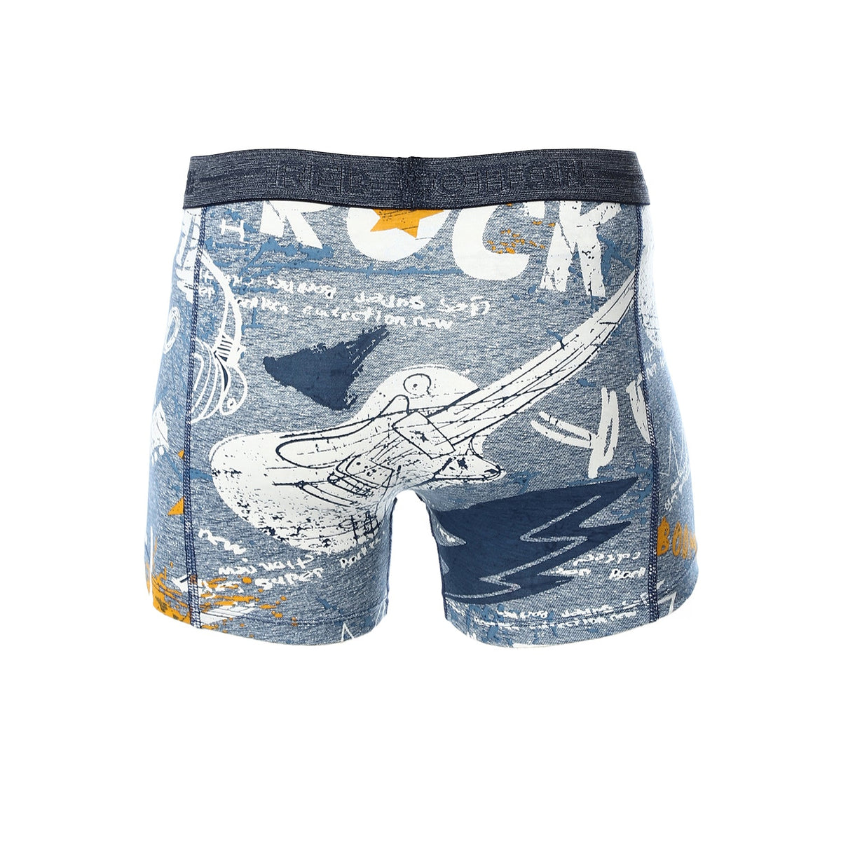 Boxer For Men Printed - Red Cotton