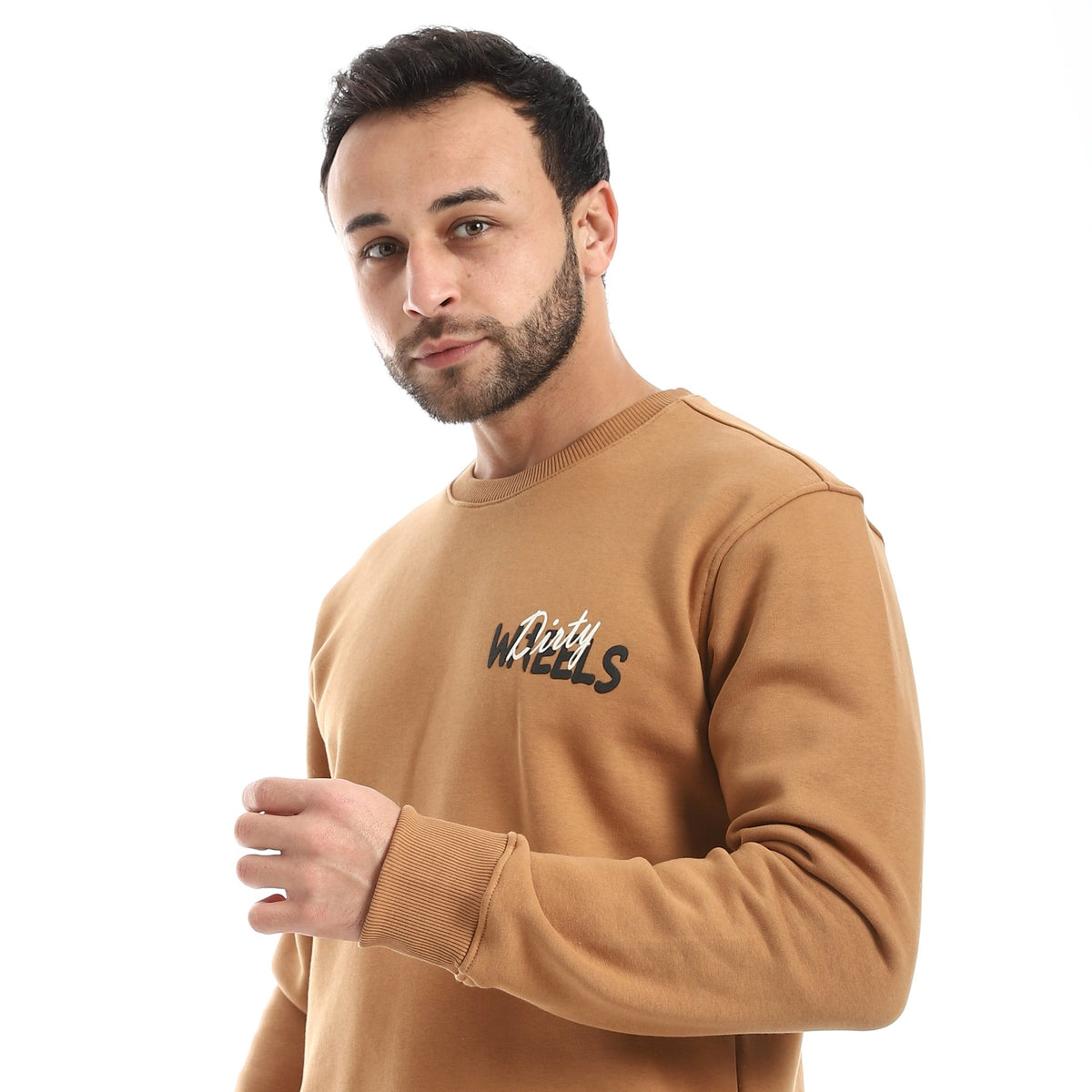 Men's Graphic Sweatshirt & Jogger Set - Red Cotton