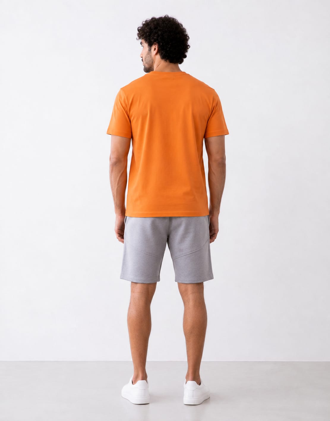 Men's Summer Melton Pajama Set - Red Cotton