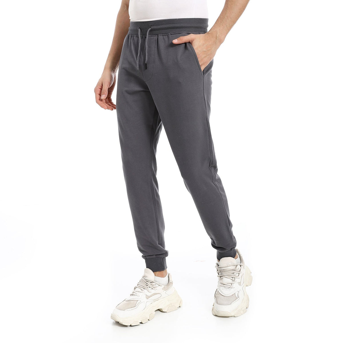 Men’s Summer Sweatpants - Red Cotton