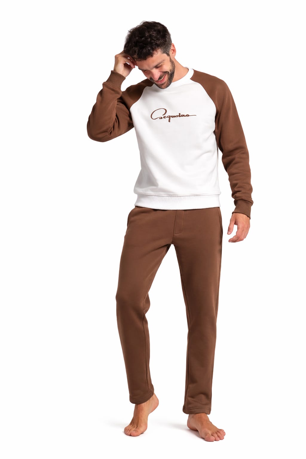 Sportive melton set Happy times