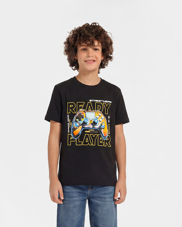 Boy "Ready Player" Graphic Tee