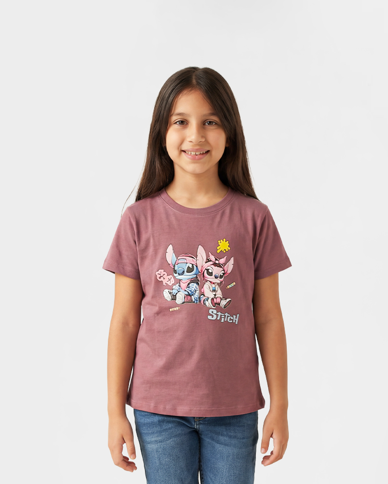 Girls Disney’s Lilo & Stitch Graphic Tee