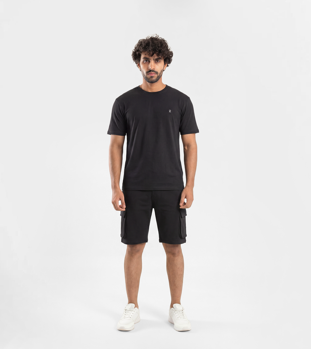 Men Essential Cargo Shorts Set