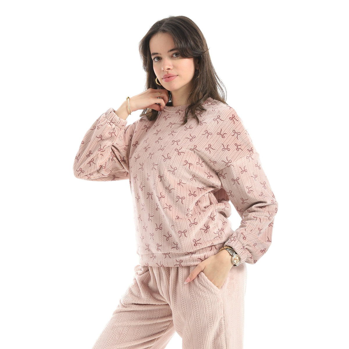 The Butterfly Pajama Red Cotton - Red Cotton