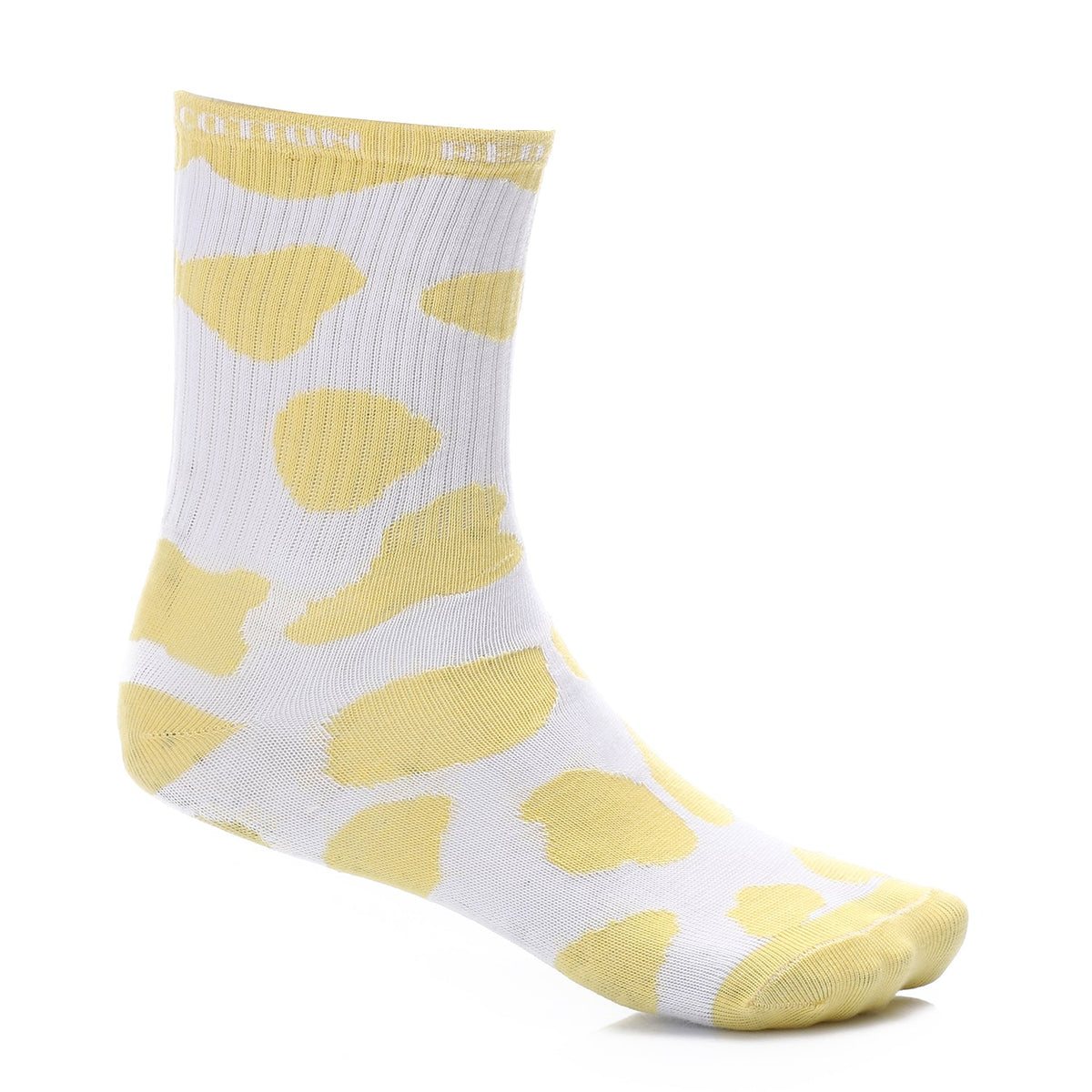 Timeless Elegance: Classic Stockings for an Unforgettable Look -Yellow - Red Cotton