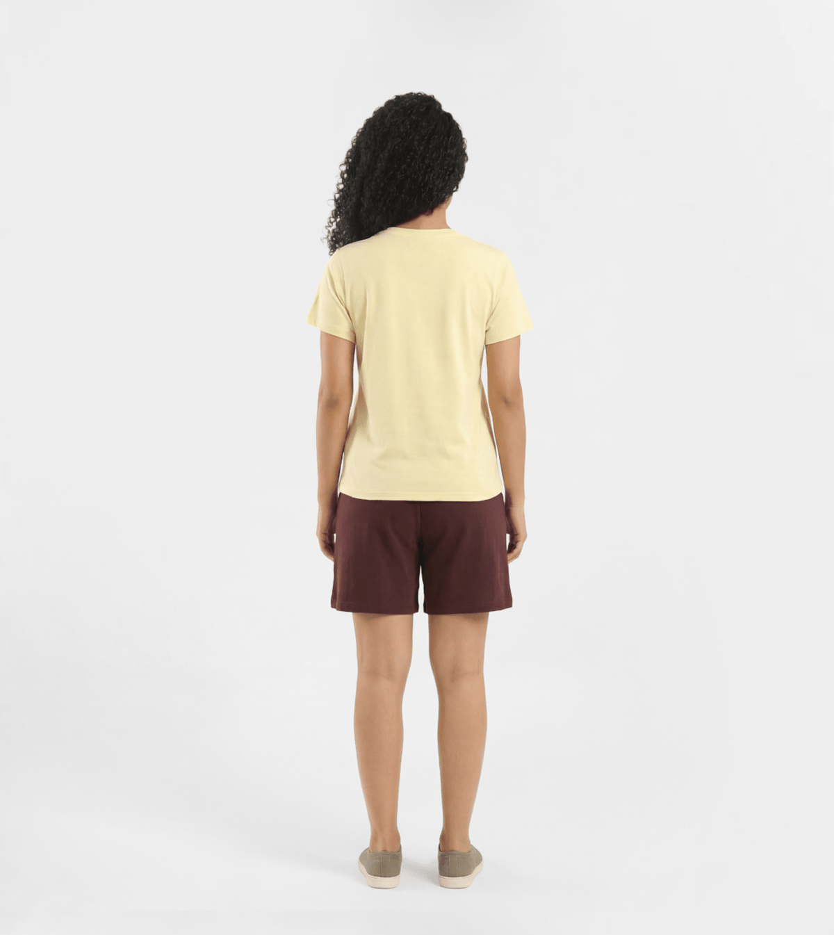 Women "Matcha Energy" Pajama Set - Red Cotton