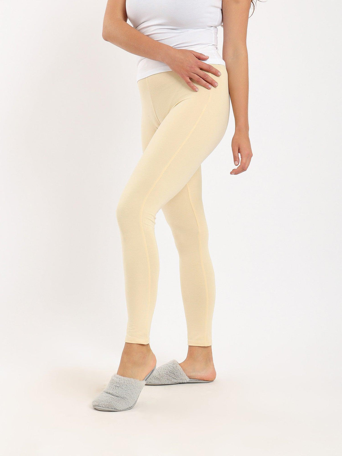 Women's Leggings For Comfort and Style - Red Cotton