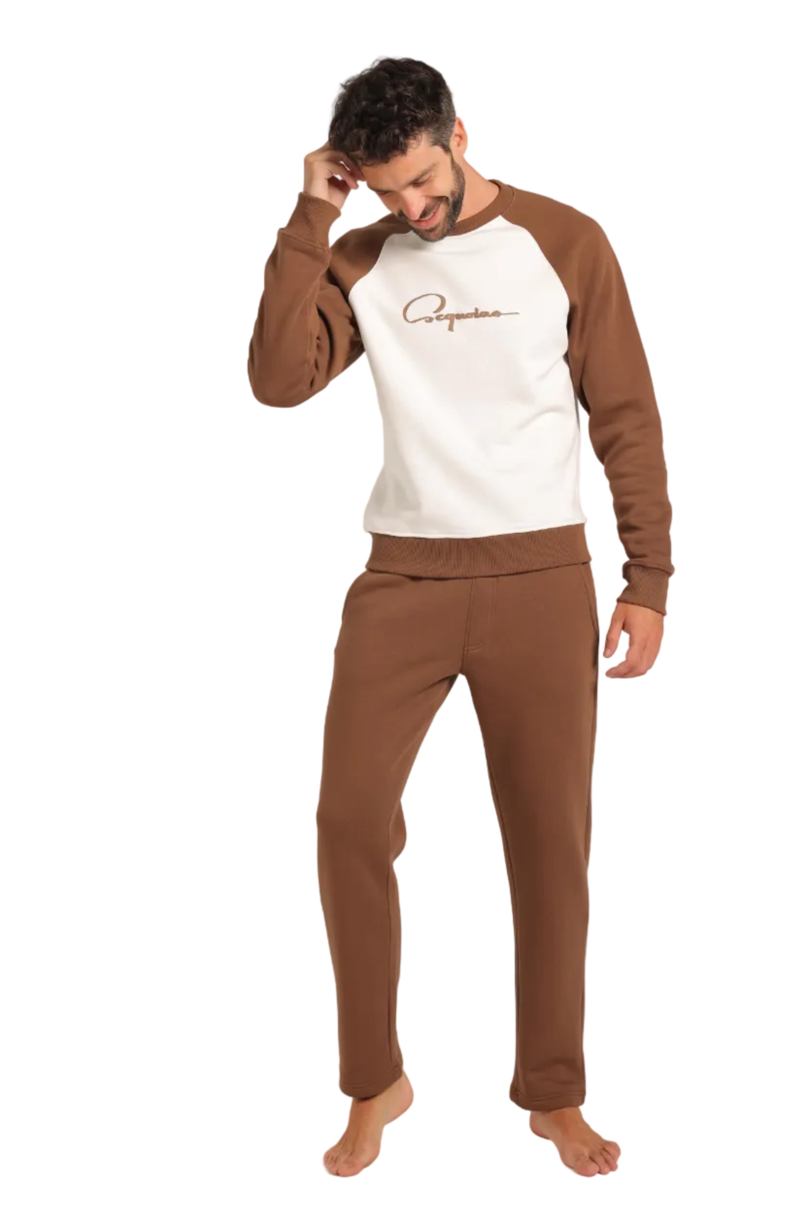 Sportive melton set Happy times