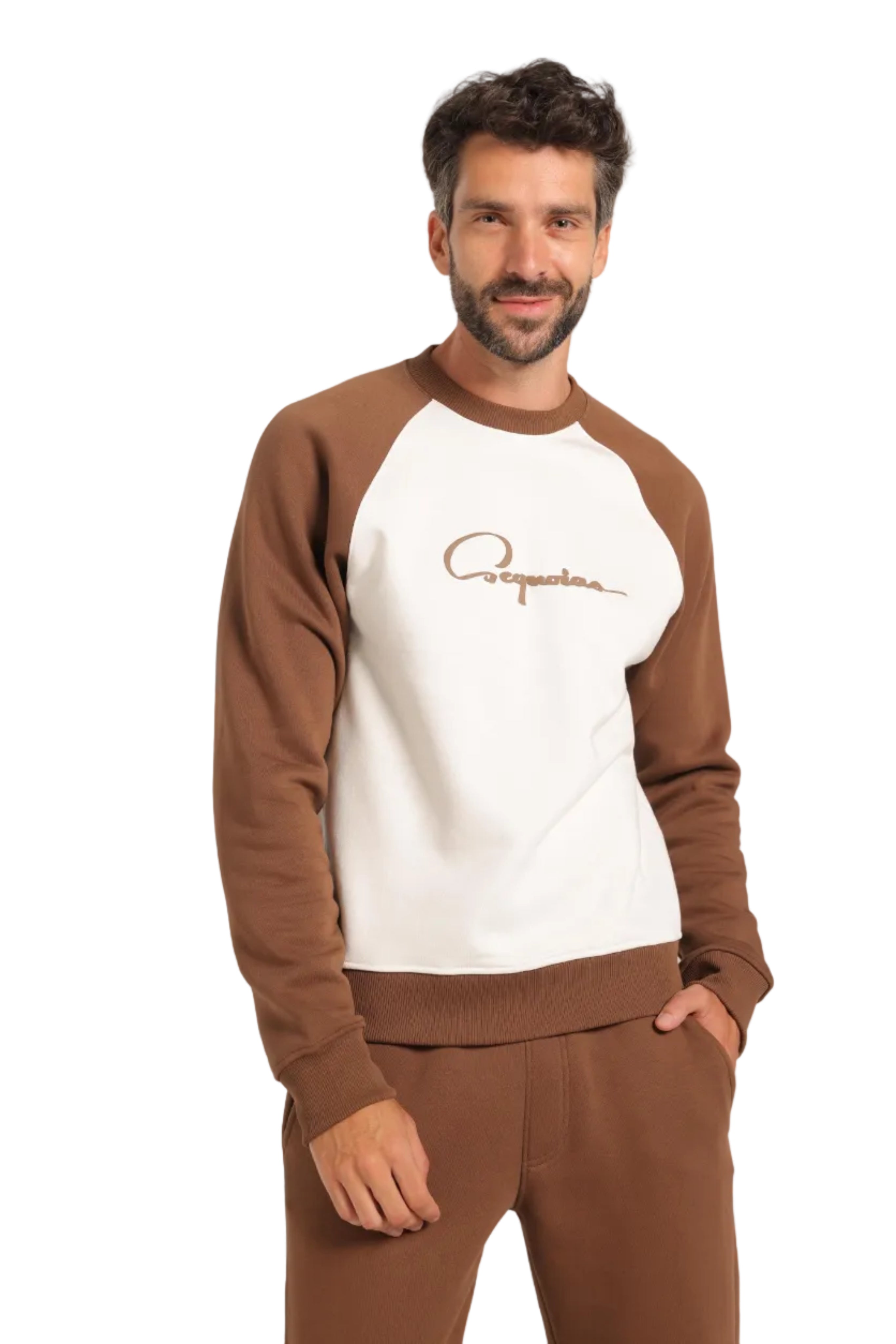 Sportive melton set Happy times