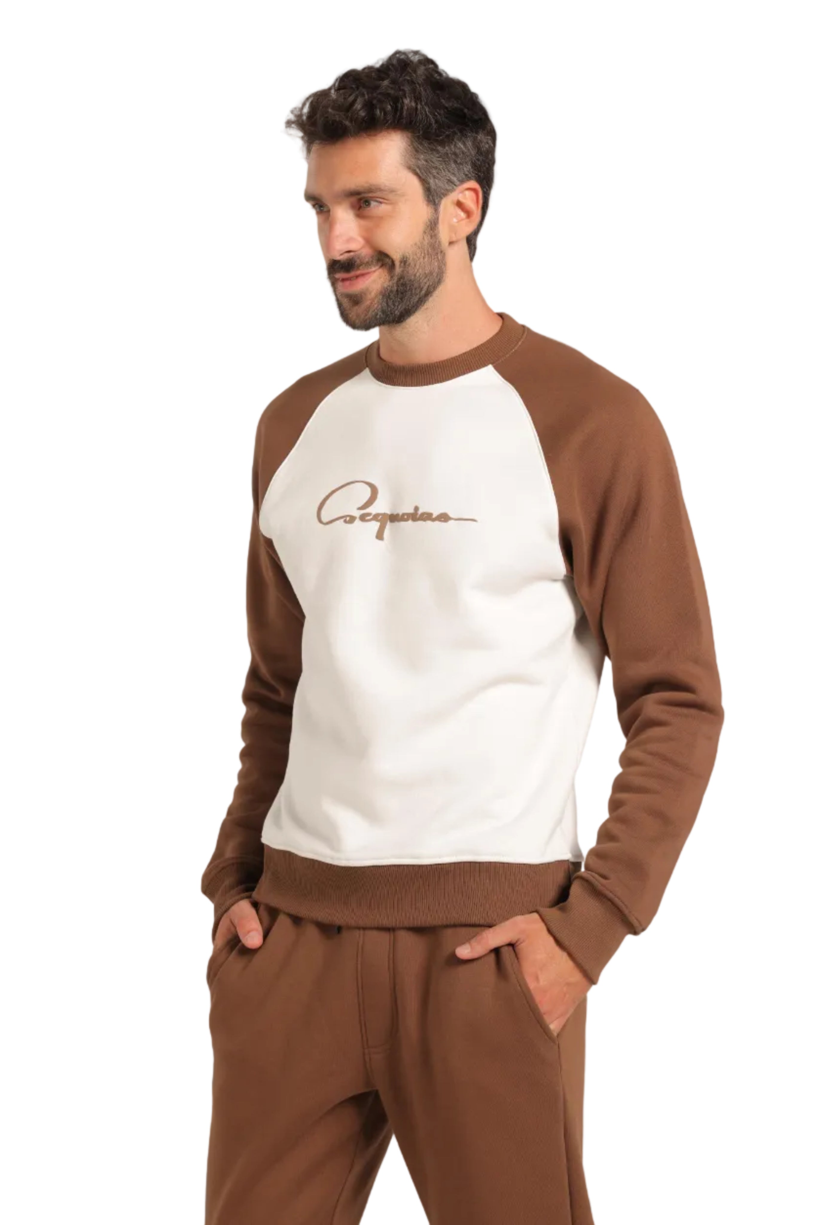 Sportive melton set Happy times