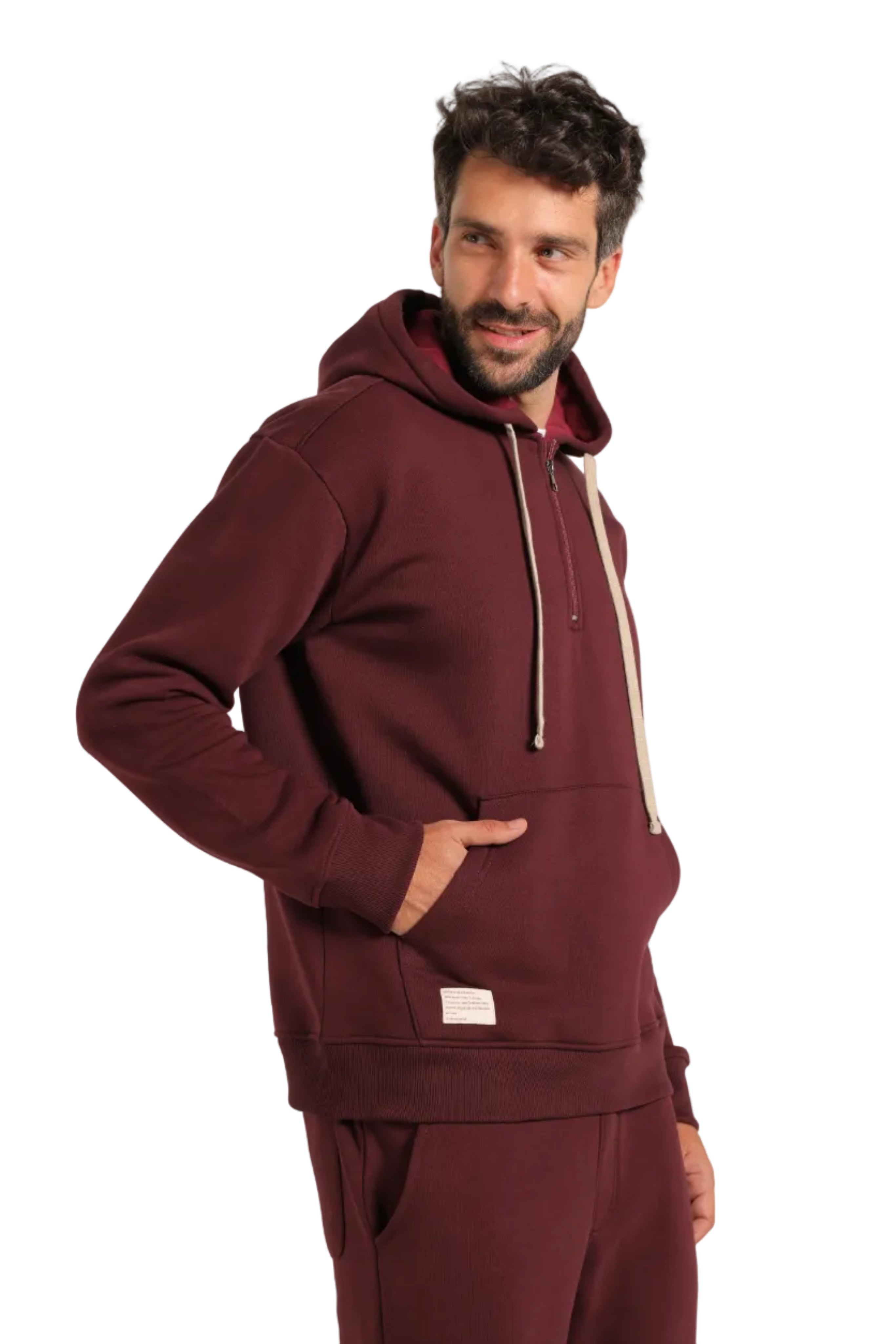 Men’s Padded Cotton Hoodie