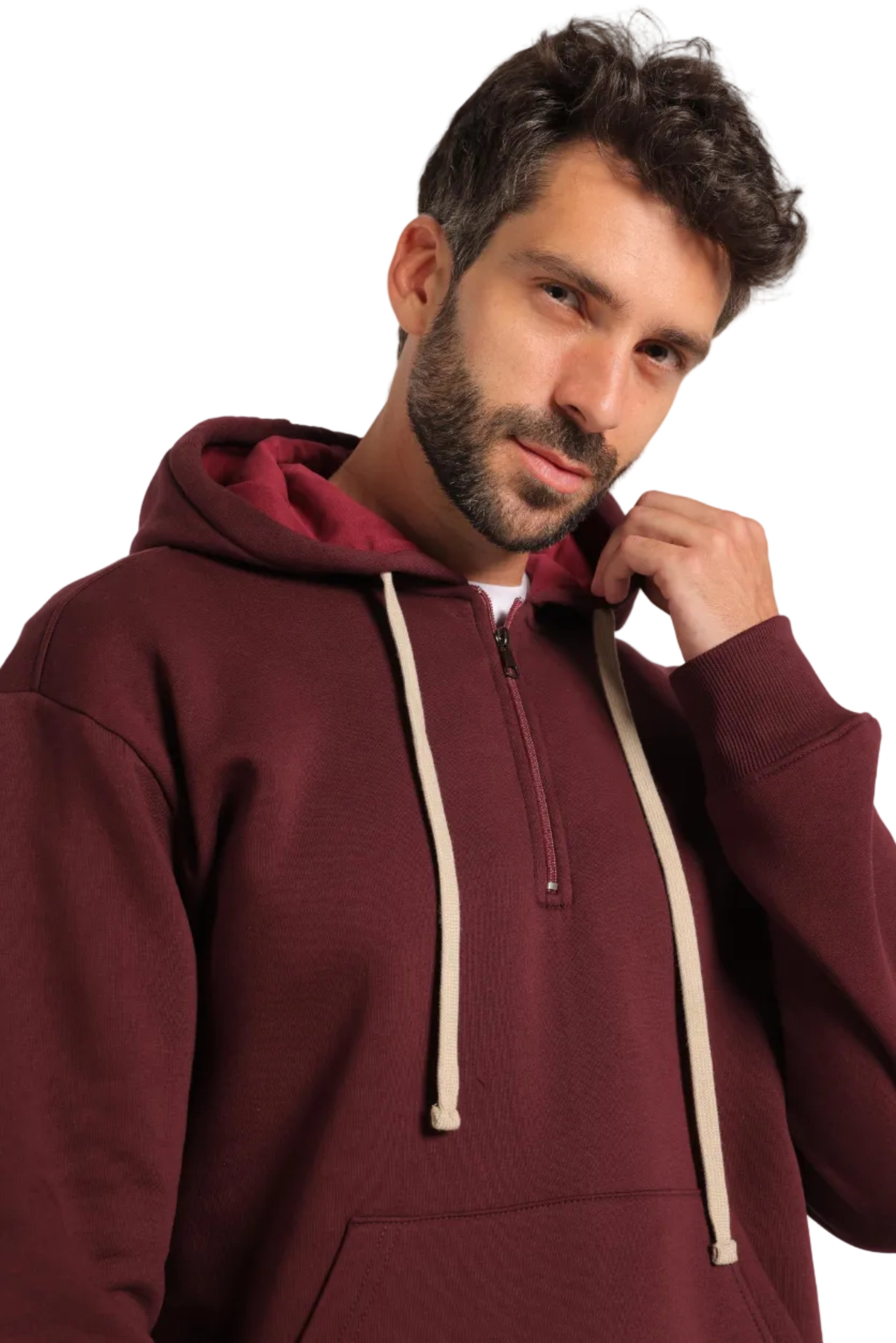 Men’s Padded Cotton Hoodie
