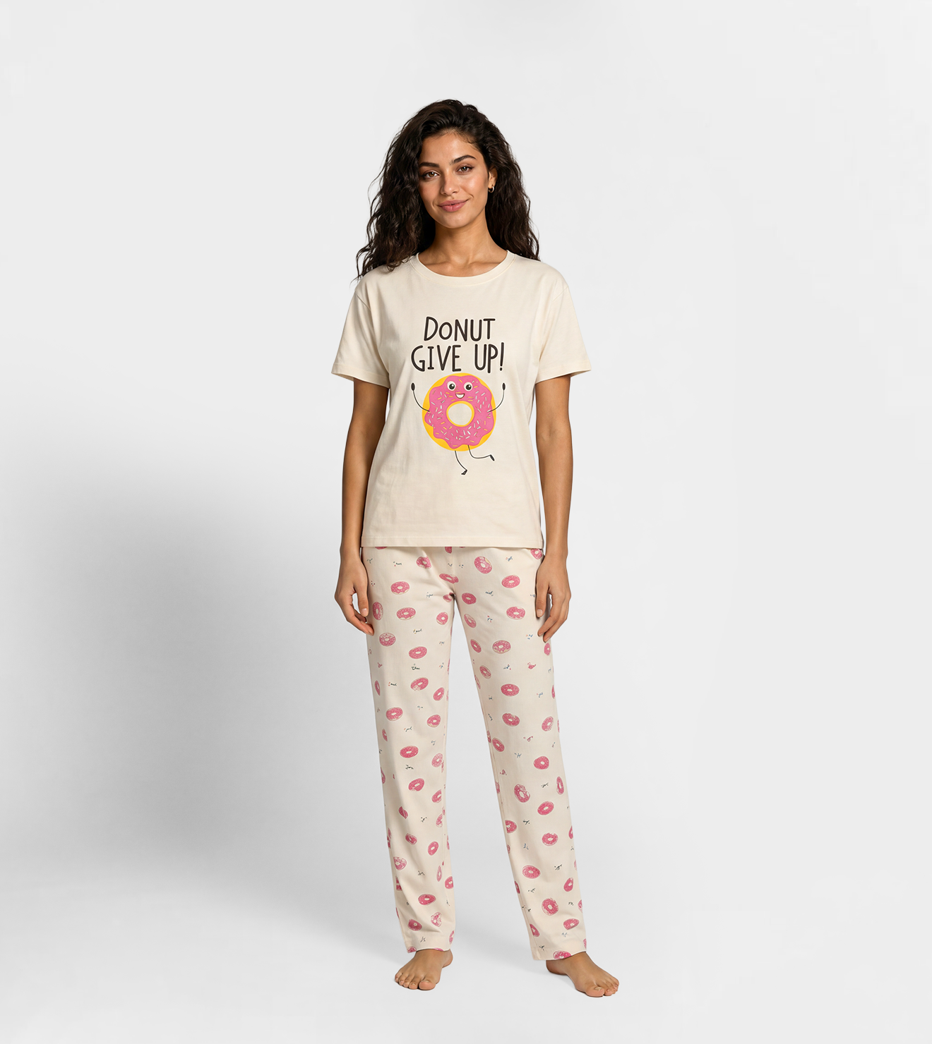 Women Fun Printed Sleepwear Lounge Set
