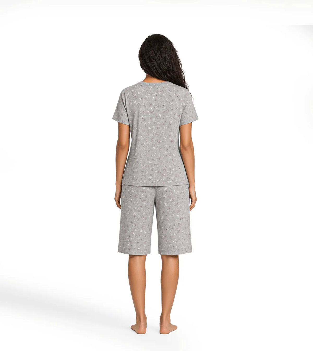 Women’s Cropped Pajama Set