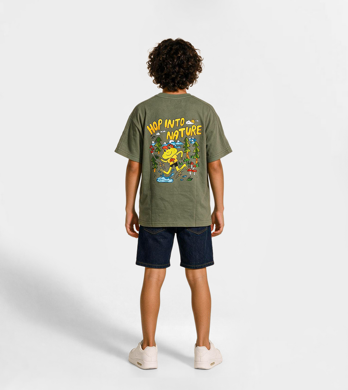 Boys’ Olive Green T-Shirt