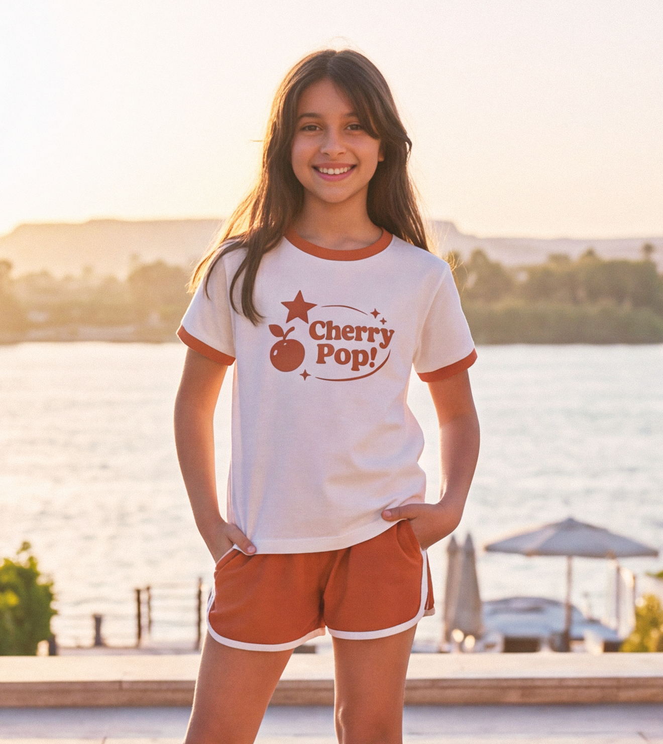 Girls’ Casual Summer Shorts Set